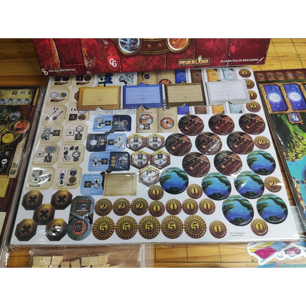Boardgame Age of Innovation Tigar