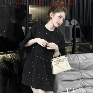 Áo Thun Đá Lông Ống Tay Double - Six Áo Phông Cotton Khô Dày Dặn