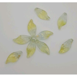 Kẹp Tóc Thủy Tinh Nhỏ Cánh Hoa 10x21mm - DIY Handmade và Vật Liệu Trang Sức Đầu