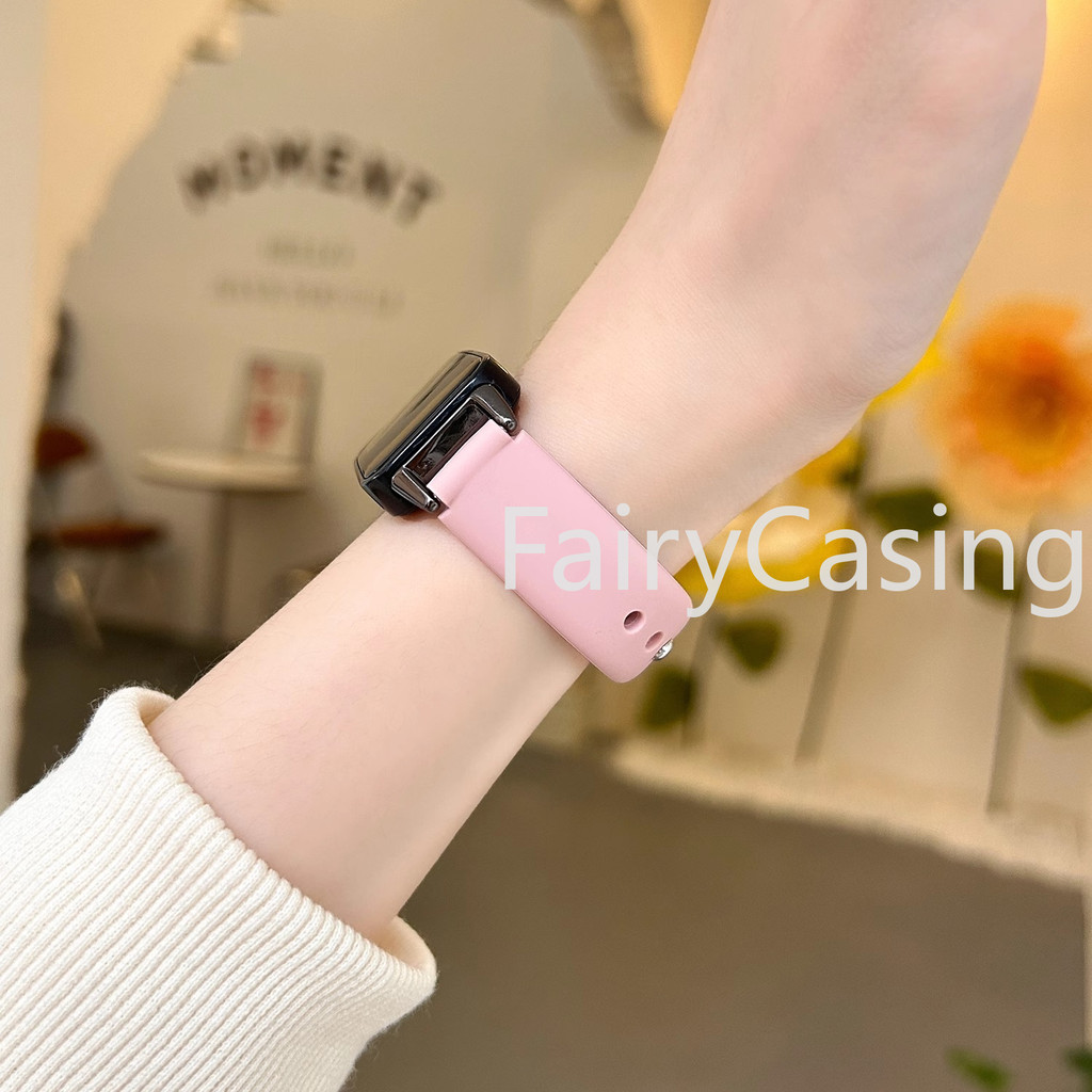 Dây Đeo Silicon Cho Huawei Band 11 Pro 10 9 8 7 6 Vòng Tay Thể Thao Mềm Dây Đeo Tay Cho Honor Band 9 6 Phụ Kiện