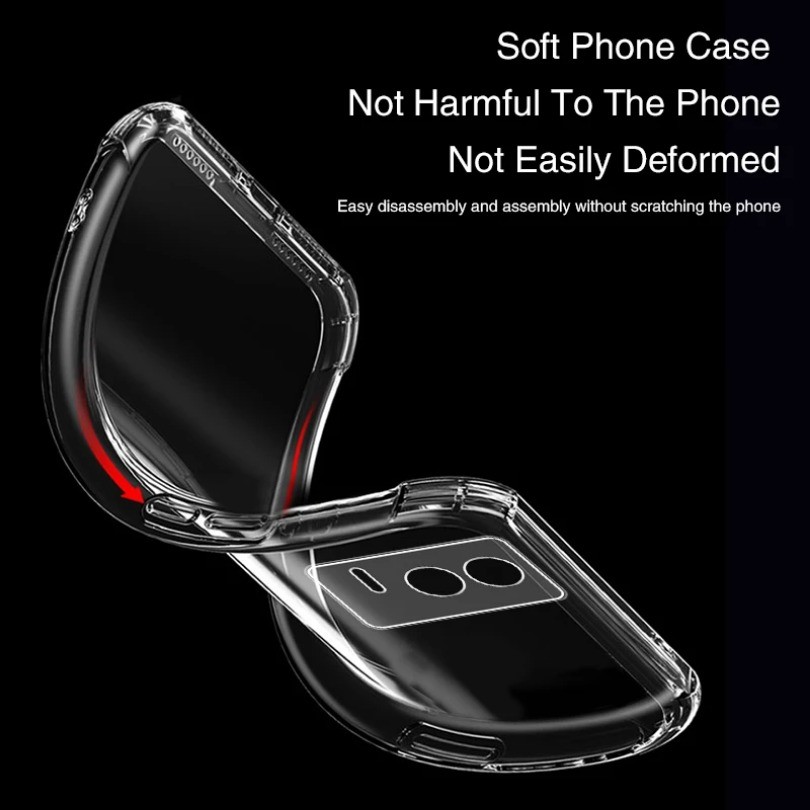 Túi Khí Silicon Chống Sốc Dành Cho Honor GT 5G 6.7 "AMG-AN00 Carcasas Nguyên Bản Trong Suốt Mặt Sau Phụ Kiện Điện Thoại Di Động Fundas