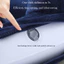 Gối hình chữ U OUSXA, Gối cổ di động tiện dụng, Gối du lịch gấp đôi mềm mại có thể ép phồng để du lịch ngoài trời, du lịch công sở và cắm trại