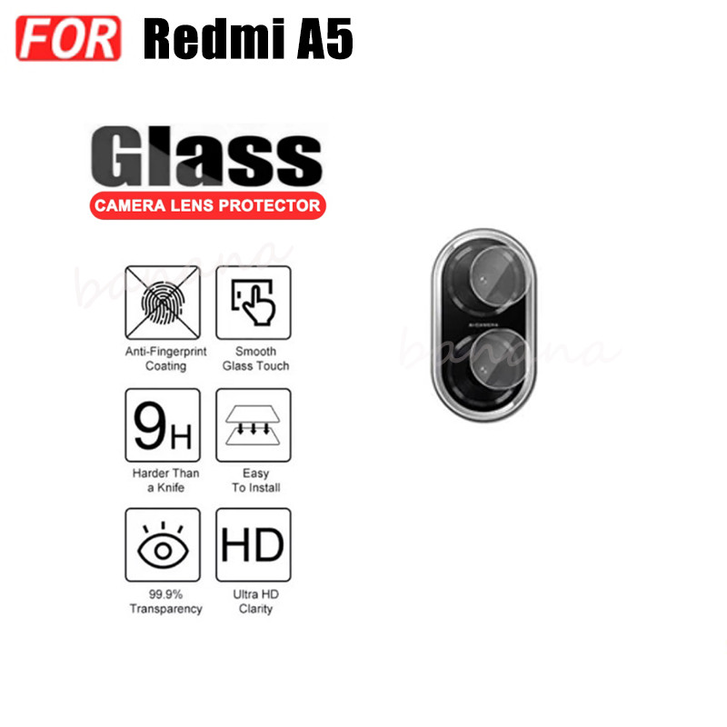 Kính cường lực gốm 3 TRONG 1 Redmi A5 cho Redmi A4 Redmi A3 Ống kính máy ảnh Kính bảo vệ màn hình và phim mặt sau