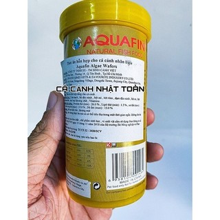 Algae Wafers Natural Fish Food Aquafin 11 (95gram) thức ăn cho cá tầng đáy, lau kính, cá chuột