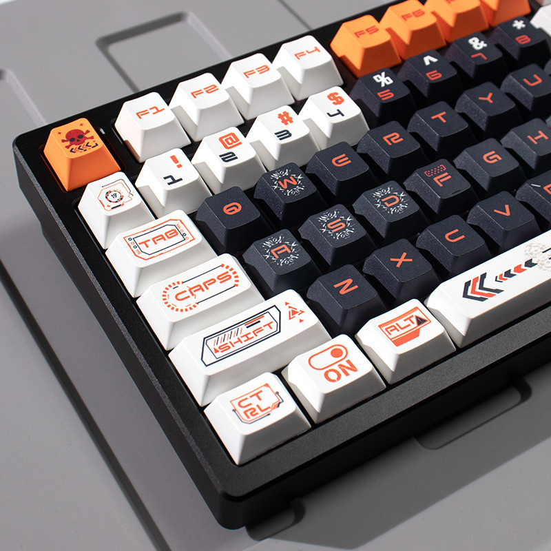 157 phím Tương lai Cơ khí mát mẻ keycaps Cherry Profile PBT PC keycap set cho bàn phím cơ mx switch | BigBuy360 - bigbuy360.vn