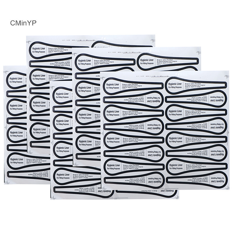Cminyp 80 Cái / bộ Vệ Sinh Nhãn Đồ Bơi Quần Lót Ngắn Bikini Thử Trên Miếng Dán Vinh Quang