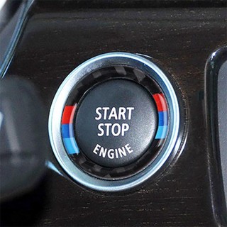 Lookshow Xe Khởi Động Trang Trí Vòng Tròn Decal Dán Khởi Động Động Cơ Nút Một Cú Bấm Cho Xe BMW 3 Series E90 E92 E93 320i Z4 E89 2009-2012 O4S8