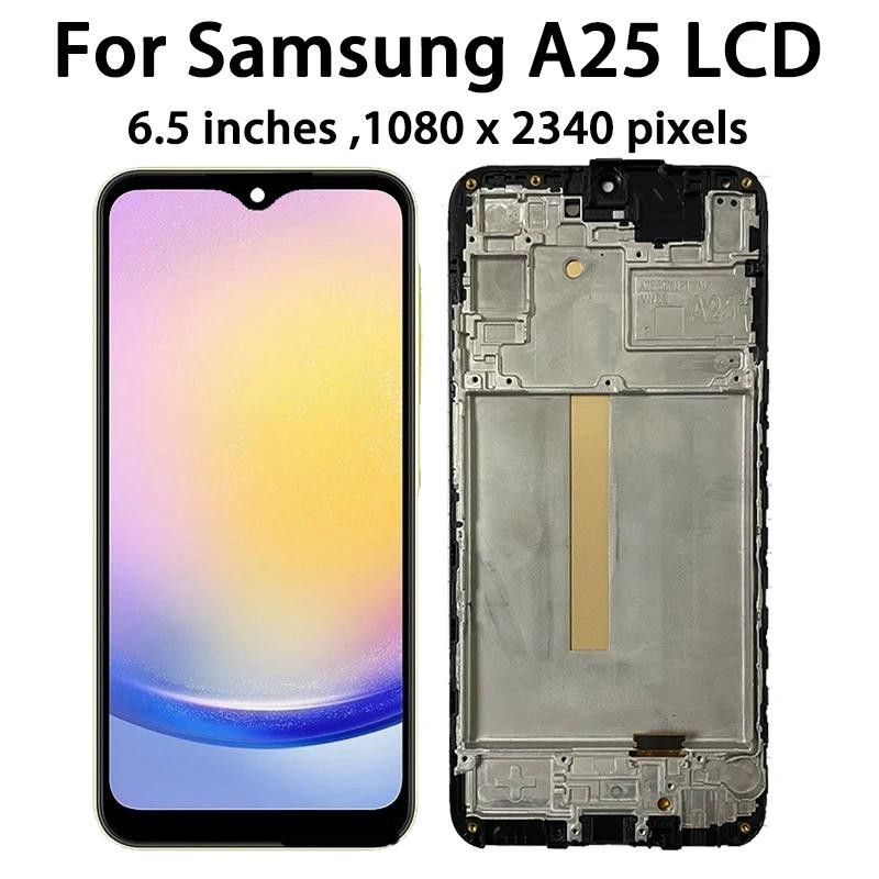 Màn hình LCD AMOLED cho Samsung Galaxy A25 5G A256 Bộ số hóa màn hình cảm ứng LCD