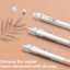 Bút chì tự động GETVOW, Bút chì cơ văn phòng phẩm 0,5 / 0,7MM, Loại ép chất lượng cao Đi kèm với Eraser Propelling Pencil Phác thảo Vẽ Viết