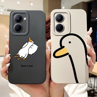 Dành Cho Realme C33 C35 2023 Ốp Lưng Thạch Hoạt Hình Thỏ Gấu Trúc Đáng Yêu RealmeC33 C 33 C35 4G RMX3511 RMX3624 RMX3627 Vỏ Điện Thoại Chống Sốc Bảo Vệ Ống Kính