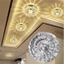Đèn trần LED DELMER, Đèn ban công pha lê 220V, Đèn chiếu sáng nhiều màu Aisle Flush 3W Hành lang hiện đại Đèn lối đi hành lang