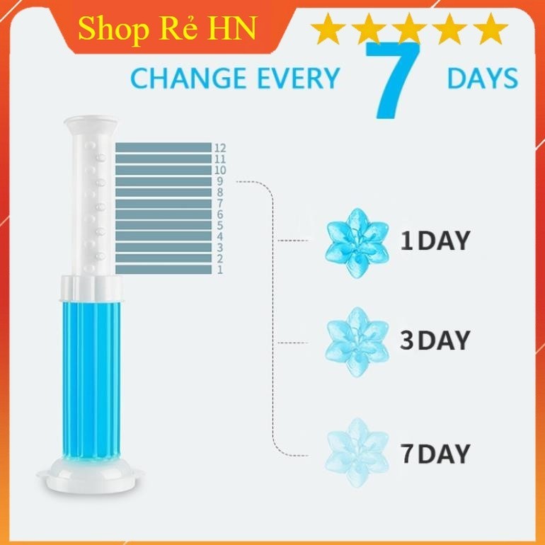 Gel Thơm Làm Sạch Khử Mùi Bồn Cầu LOẠI I - Gel Vệ Sinh Diệt Khuẩn Khử Trùng Bồn Cầu