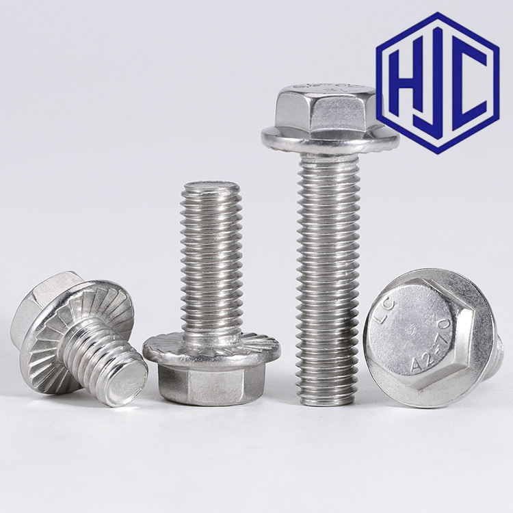 ốc lục giác,bu lông,ốc inox 304 Mặt bích lục giác ngoài，bu lông lục ...