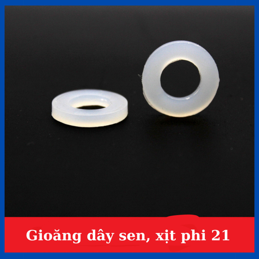 Combo 10 gioăng cao su dn15 (phi 21), gioăng dây sen, dây xịt vệ sinh tròn dẹt | BigBuy360 - bigbuy360.vn