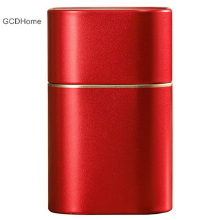 Gcdhome Hộp Trà Di Động Màu Trơn Kín Trà Bảo Quản Trà Hộp Đựng Thiếc Cà Phê Đường HOT Hộp Bảo Quản Nhà Bếp
