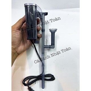 Lọc Thác Sobo Wp 618h cho bể cá mini 5w (Có lọc váng)