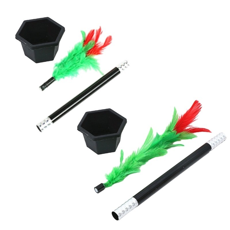 BTM Magic Stick to Flower Magician Đạo cụ Magic Trick Toy Show Performances Đạo cụ