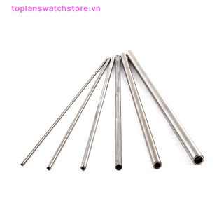 Toplanswatchstore Bạc Tròn 304 Ống mao dẫn bằng thép không gỉ 250mm Ống tròn rỗng VN
