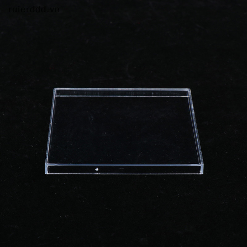 # Mới # 1 Hộp Acrylic Trong Suốt Có Nắp Nhựa Tổ Chức Quà Tặng Nhỏ Vuông Hộp Đóng Gói Thực Phẩm Kẹo Hộp Bảo Quản Cho Gia Đình.