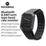 Rockbros Theo dõi nhịp tim Bluetooth & ANT + Độ bền lâu Cảm biến nhịp tim Đi xe đạp Chạy bộ Tương thích Thể dục Theo dõi nhịp tim thông minh — ảnh 1