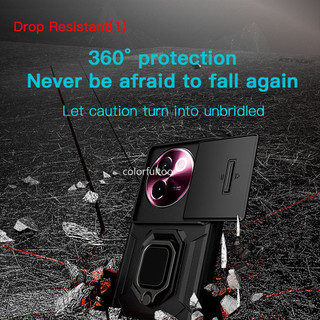 Vivo V30E 2024 Đẩy Kéo Trượt Bảo Vệ Camera Ốp lưng Vivo V60 V50 V30e 5G V 30E VivoV30e Armor Vỏ Chống Sốc PC Cứng Ốp Lưng Chống Rơi Giá Đỡ Giá Đỡ Mặt Sau