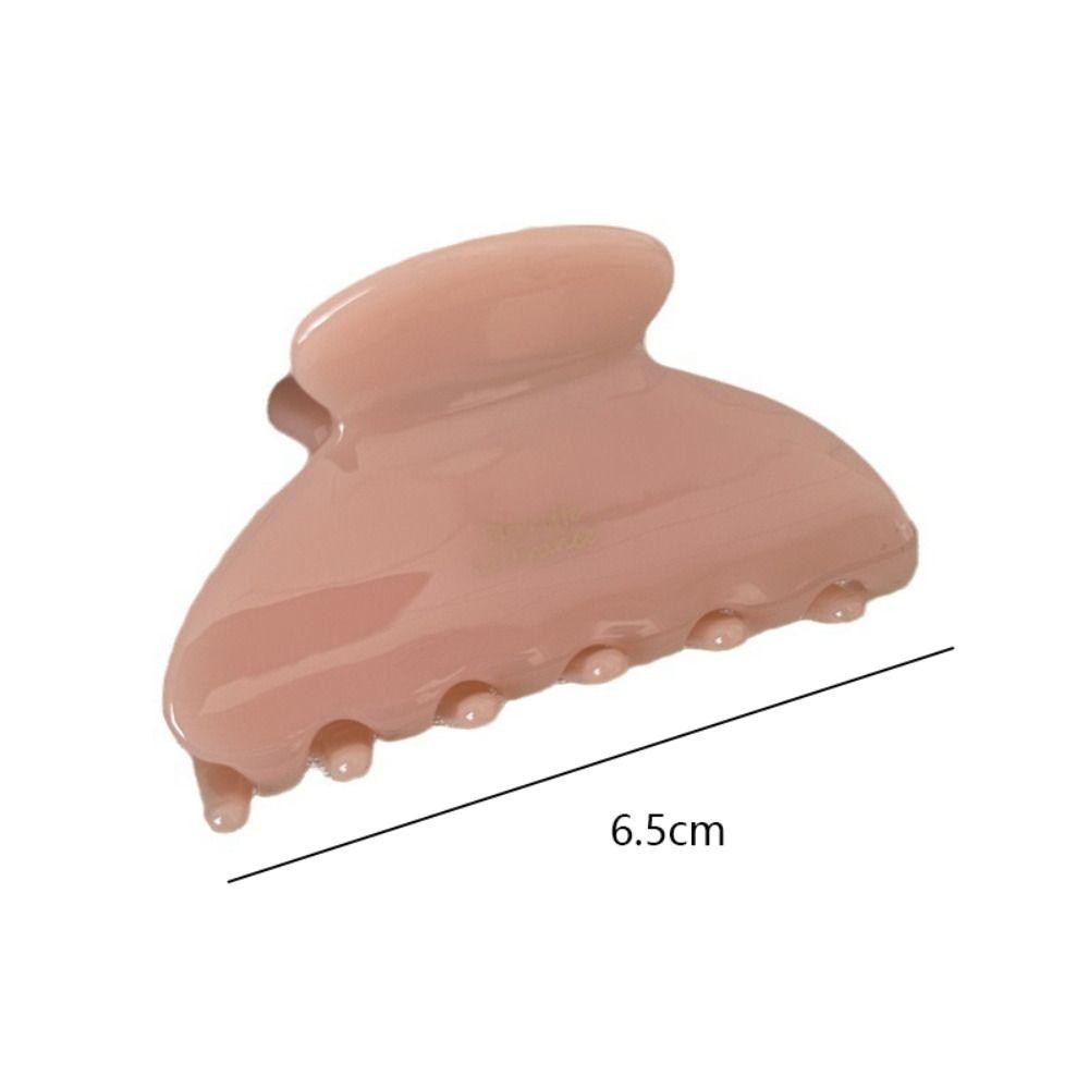 Kẹp Tóc TRACEILLOIAN, Kẹp Vuốt Tóc Kích Thước Vừa Acetate, Mũ Đội Đầu Thời Trang Phụ Kiện Tóc Mũ Barrette Nữ