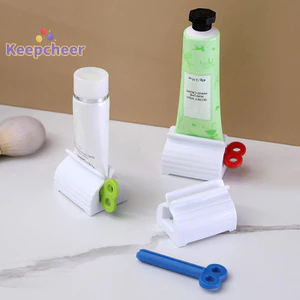 Dụng cụ ép kem đánh răng Dụng cụ phòng tắm Mỹ phẩm ép sữa rửa mặt Cán [Mới]