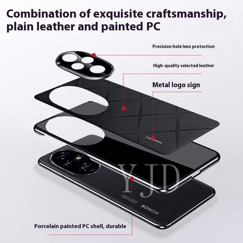 Ốp YJD Cho Honor 200 Pro Vỏ Điện Thoại Da Chống Sốc Chính Hãng