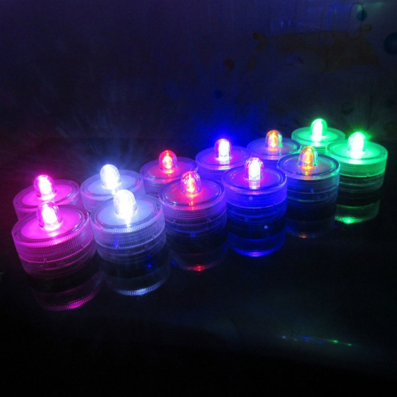 Đèn LED Hình Nến Chạy Pin Trang Trí Tiểu Cảnh, Bể Cá