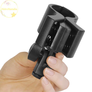 Hdmnatalie 1Pc Đa Năng Micro Lớn Cầm Tay Kẹp Giá Đỡ Với 3 / 8 Adapter Cho 3-6CM Mic Micro Mic Kẹp Đứng VN