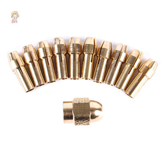 TWE 10 / 11 Chiếc Mũi Khoan Collet Chuck Đường Kính 0,5-3,2mm Chân 4,8mm Đồng Chucks Cho Dụng Cụ Xoay Dụng Cụ Điện Phụ Kiện VN