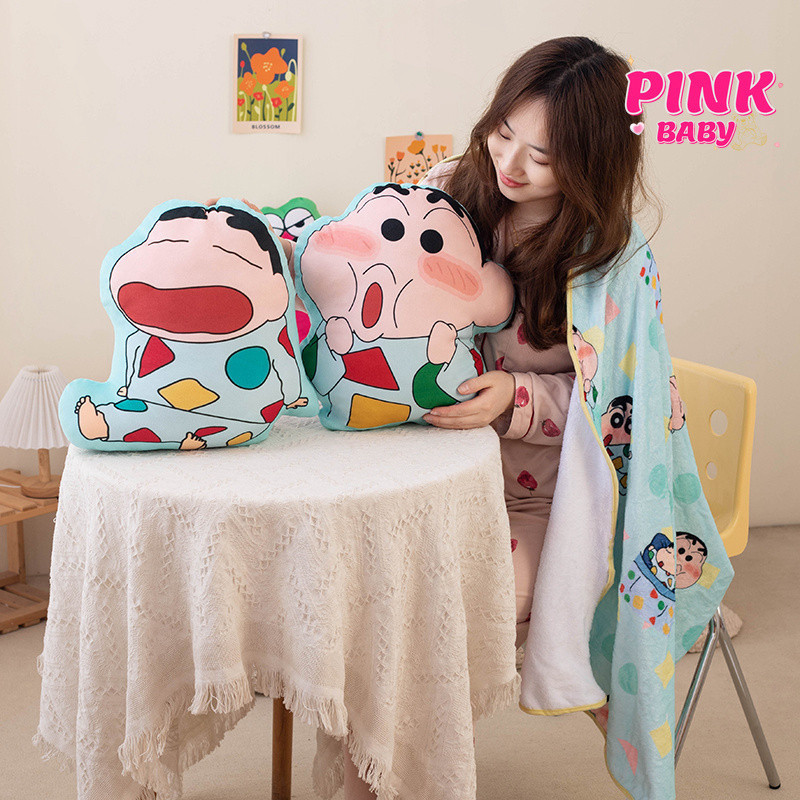 Crayon Shinchan Series Sang Trọng Búp Bê Hình Đồ Chơi Hoạt Hình Mềm Mại Gối Sang Trọng Trẻ Em Bé Trai Bé Gái Quà Tặng