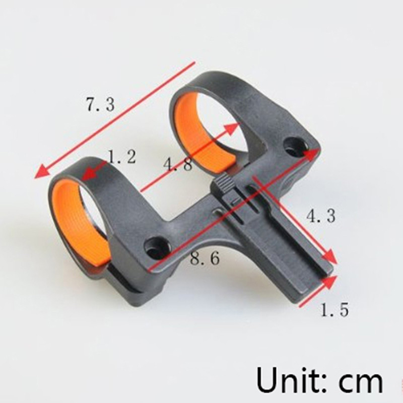 TMOY Đèn Đế Giá Đỡ Xoay Kẹp Đèn Pin LED Kẹp Đèn Pin TCM