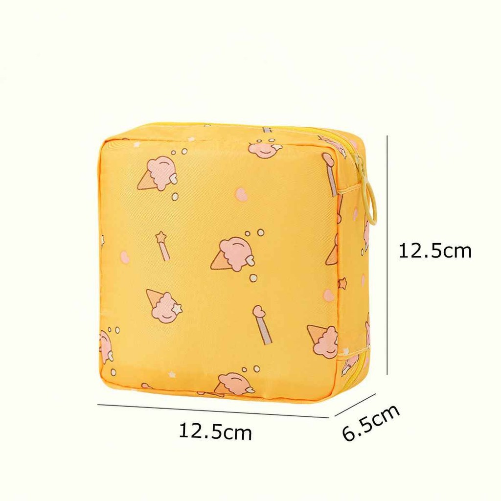 Túi Ví Đựng Băng Vệ Sinh, Son Môi, Mỹ Phẩm - Túi Mini Đựng Đồ Cá Nhân Chống Thấm Nước - FE123
