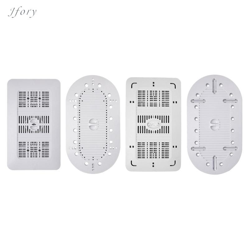 Jfory Nắp chảo Squat, Bo mạch bô, Chắc chắn Dễ sử dụng Bô vệ sinh Ngồi xổm