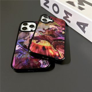 Ốp điện thoại từ tính 3D Fantasy One Piece Energy Nightmare Luffy cho iPhone 16 15 14 12 11 13 Pro Max