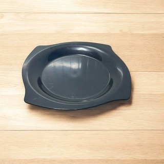 Đĩa phíp màu đen nhựa phíp melamine 4 size nhiều màu nhựa cao cấp