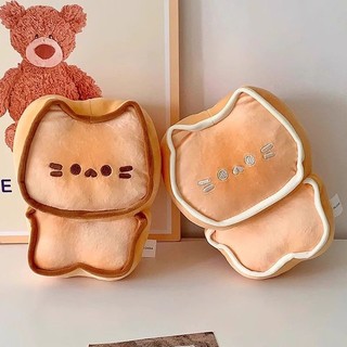 Bơ Bánh Quy Búp Bê Mèo Búp Bê Sang Trọng Đồ Chơi Mèo Dễ Thương Búp Bê Mèo Gối Nhỏ