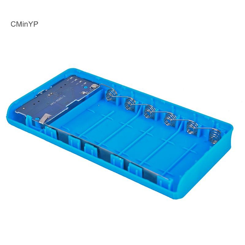 Cyp Power Bank Case 2A 6x18650 Sạc DIY Box Kit Pin Board Pin Glory