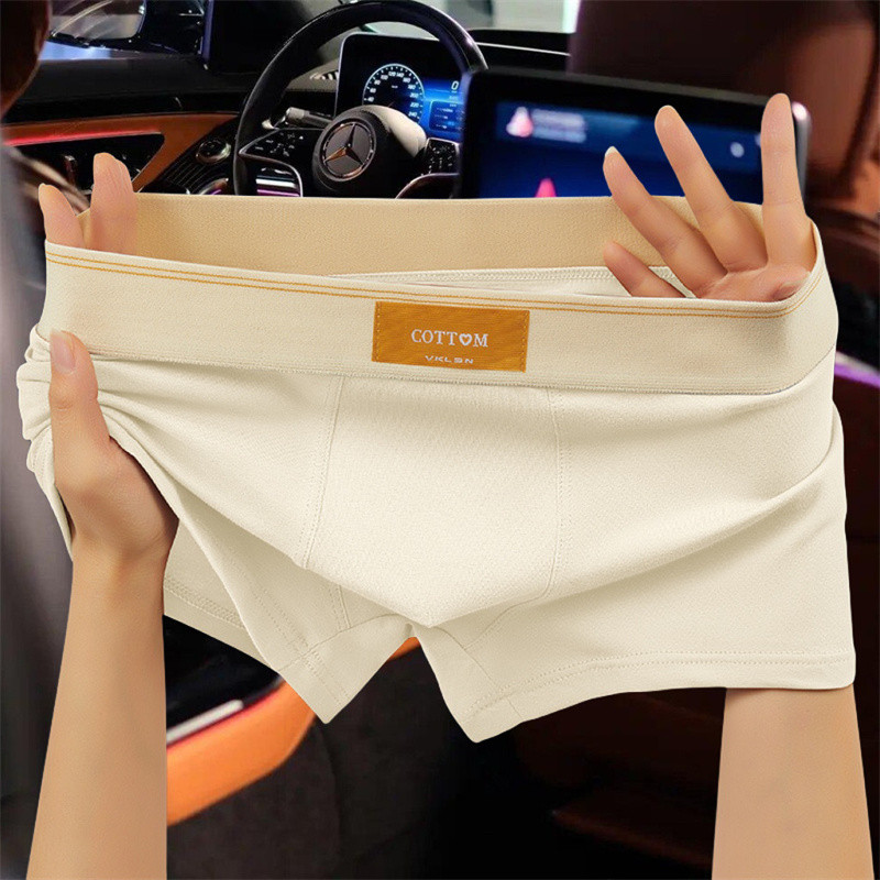 VG Quần lót nam cotton nguyên chất mới phong cách Nhật Bản hợp thời trang thoải mái thoáng khí quần short boxer