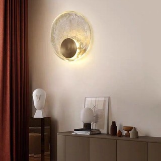 AIMI KÍNH ĐỒNG ĐƠN GIẢN ĐÈN PHA LÊ TRANG TRÍ NHÀ HIỆN ĐẠI ĐÈN GẮN TƯỜNG THÍCH HỢP CHO PHÒNG KHÁCH, PHÒNG NGỦ VÀ PHÒNG ĂN