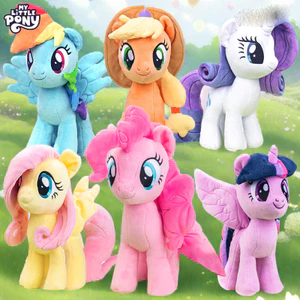 My Little Pony Nguyên mẫu Búp bê sang trọng Anime Gối mềm Cô gái Trái tim Fluttershy Twilight Sparkle Sofa Đồ trang trí Đồ chơi trẻ em