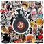 Hộp 50 Sticker Hình BĂNG NHẠC ROCK BAND – Decal Trang Trí Xe - Điện Thoại - Nón Bảo Hiểm Chống Nước - NSX Gì Cũng In