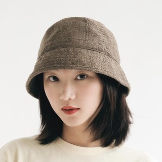 Phiên Bản Hàn Quốc Mũ Xô Mùa Hè Tấm Che Nắng Vải Lanh Cotton Có Thể Gập Lại Mũ Chống Nắng Thẳng