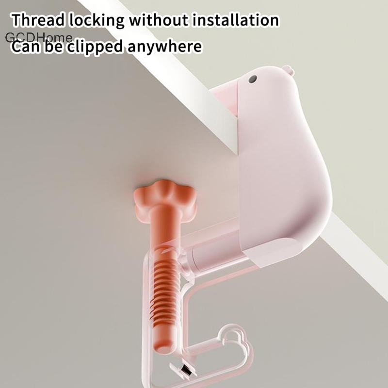 Gcdhome Hoạt Hình Dễ Thương Vịt Treo Tường Móc Treo Có Thể Gập Lại Đứng Ba Lô Móc HOT