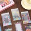 50 Chiếc Love Bean Túi Đóng Gói Thẻ Nhỏ Làm Đẹp Cao Cấp Dễ Thương Graffiti Tự Niêm Phong Túi Đựng Quà Tặng Nhỏ VN