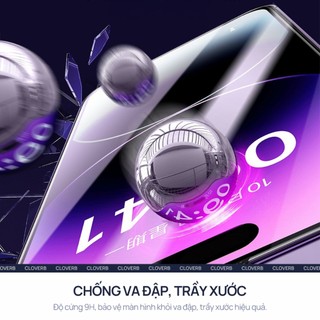 Kính Cường Lực Trong Suốt Wekome KinKong 3D Cho iPhone 17 Pro Max Full Màn 9H