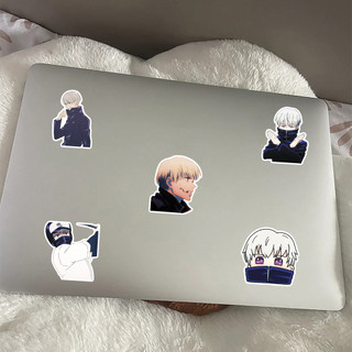 Bộ 50 Anime Jujutsu Kaisen Inumaki Toge Dán Hoạt Hình Decal Laptop Điện Thoại Trang Trí Miếng Dán