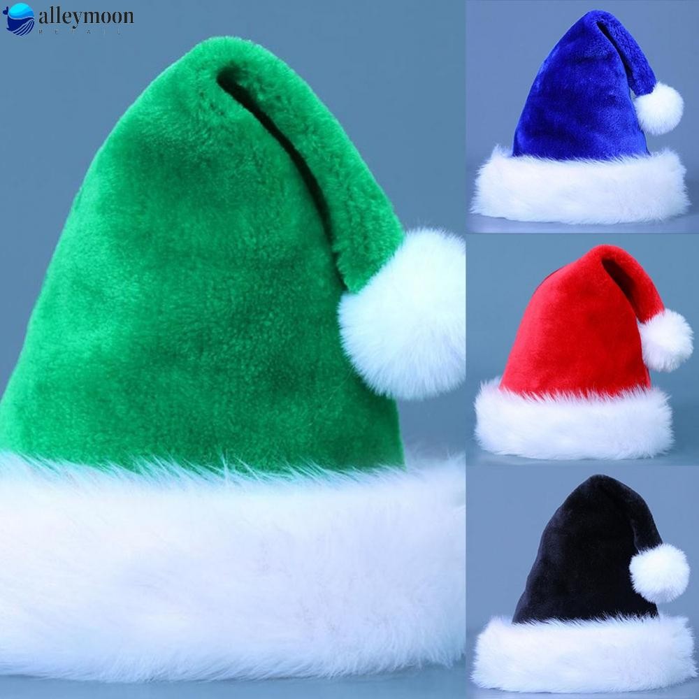 Mũ sang trọng tiệc Giáng sinh với thiết kế ông già Noel tuyệt vời để trang trí nội thất Xanh đỏ