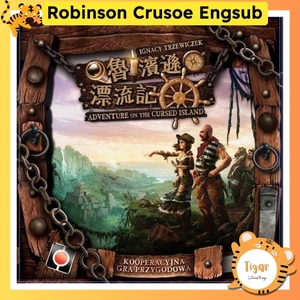 Boardgame Robinson Crusoe: Adventures on the Cursed Island + 4 mini exp bản Trung Engsub Tigarboardgame